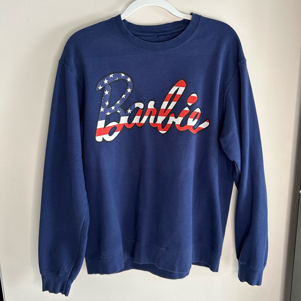 🇺🇸USA Barbie Crew Neck Sweatshirt🇺🇸